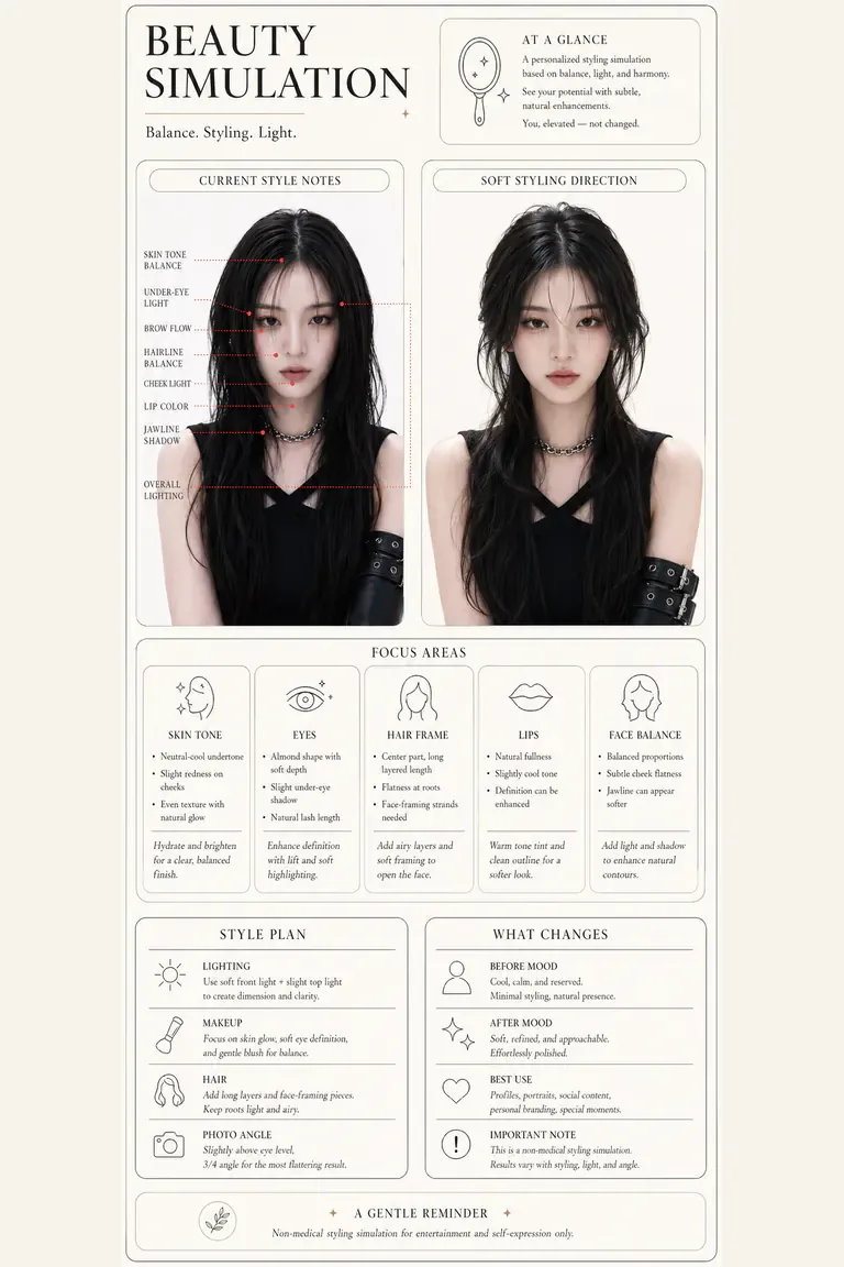 뷰티 시뮬레이션 detailed example 3